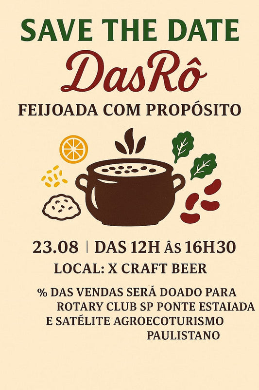 DasRô Feijoada com Propósito - 23 de Agosto as 12:00